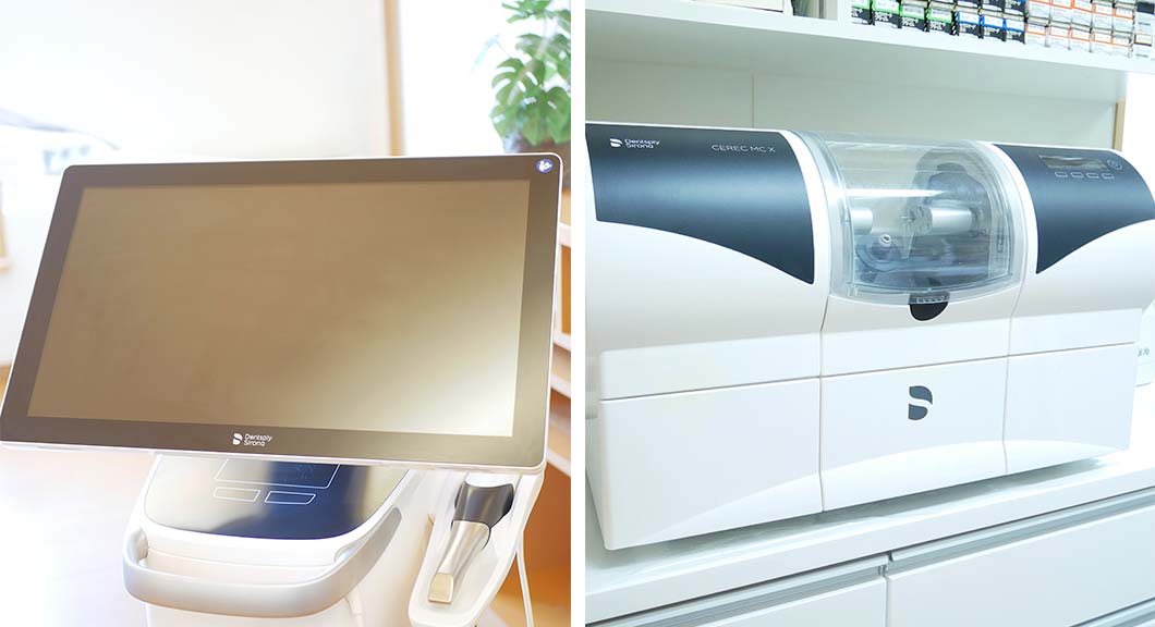 口腔内スキャナー／ミリングマシン